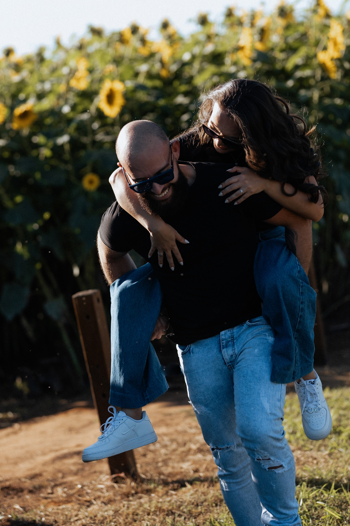 Ensaio pré wedding no Macena Flores em Holambra por Anderson Crepaldi Fotografia
