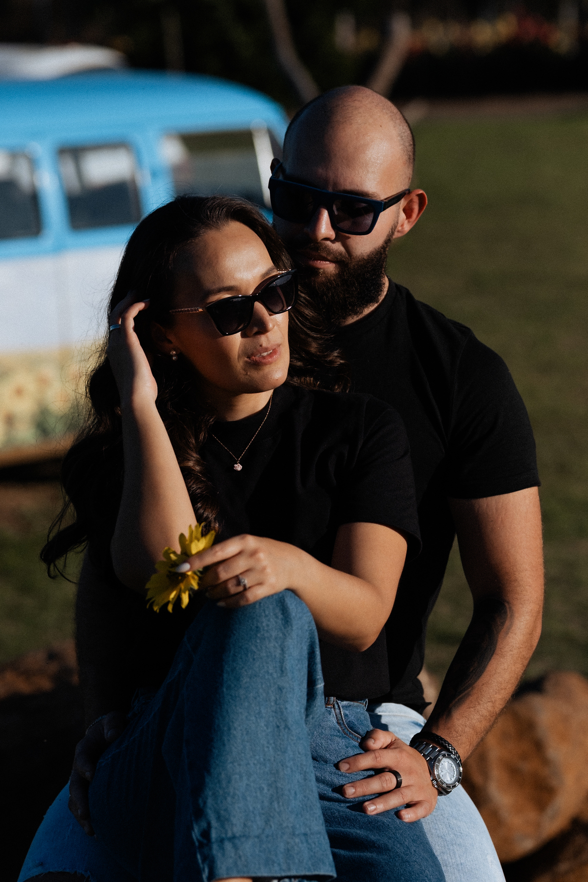 Ensaio pré wedding no Macena Flores em Holambra por Anderson Crepaldi Fotografia