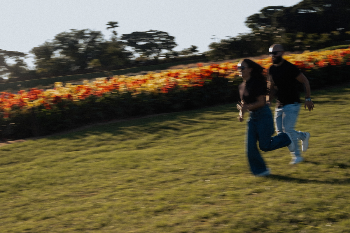 Ensaio pré wedding no Macena Flores em Holambra por Anderson Crepaldi Fotografia
