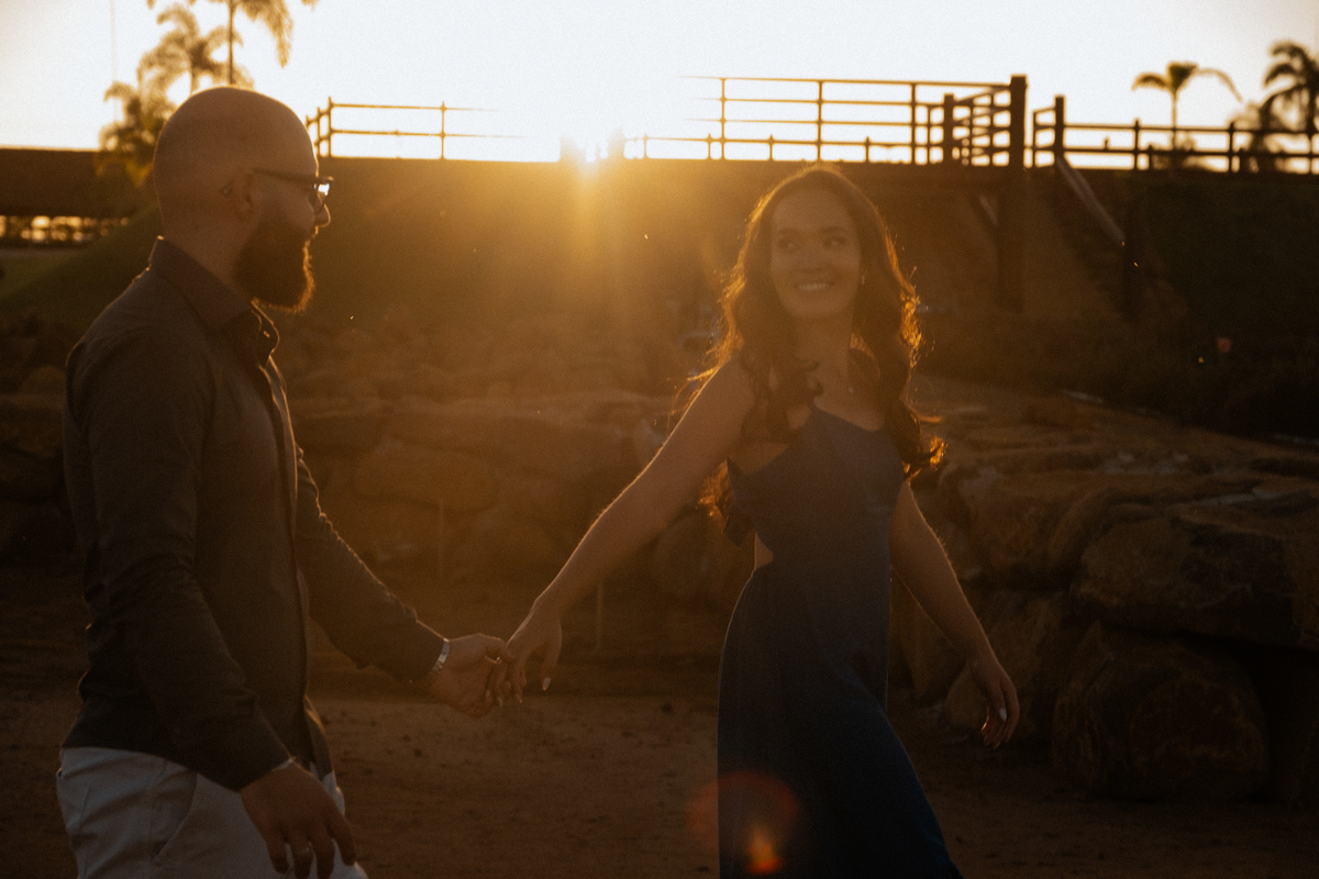Ensaio pré wedding no Macena Flores em Holambra por Anderson Crepaldi Fotografia