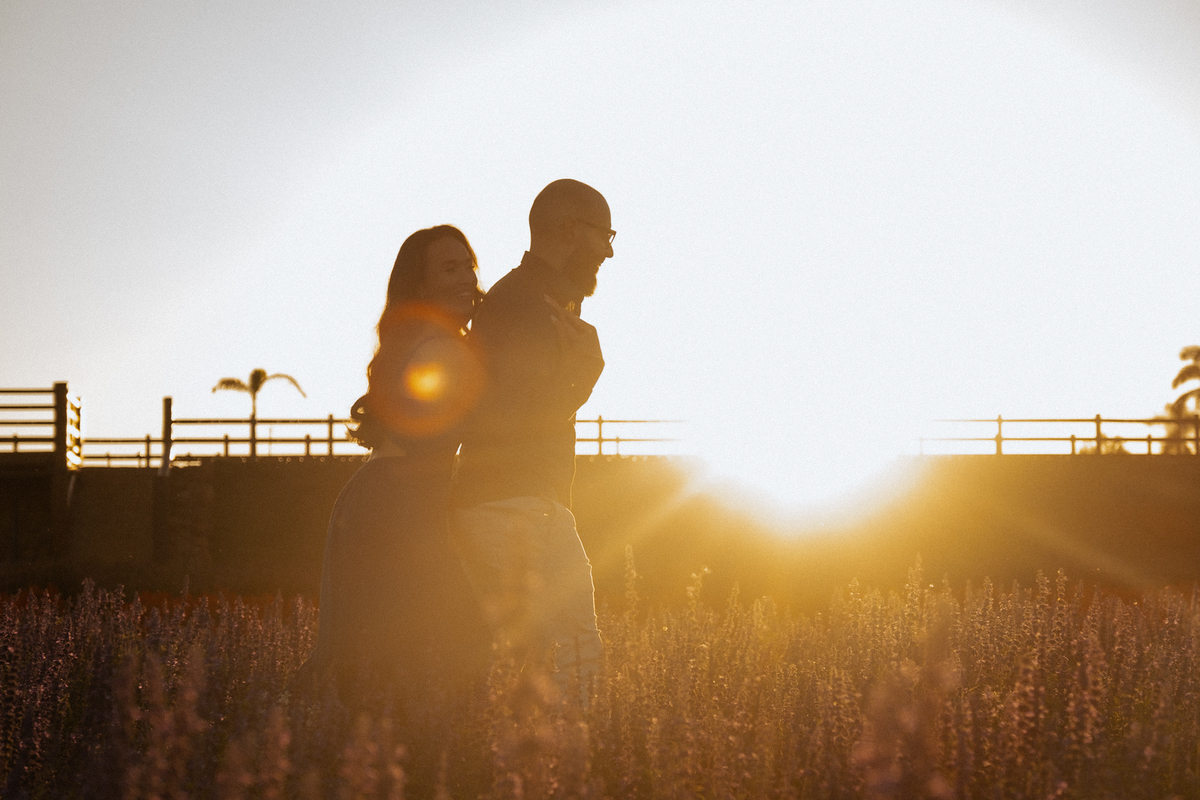Ensaio pré wedding no Macena Flores em Holambra por Anderson Crepaldi Fotografia
