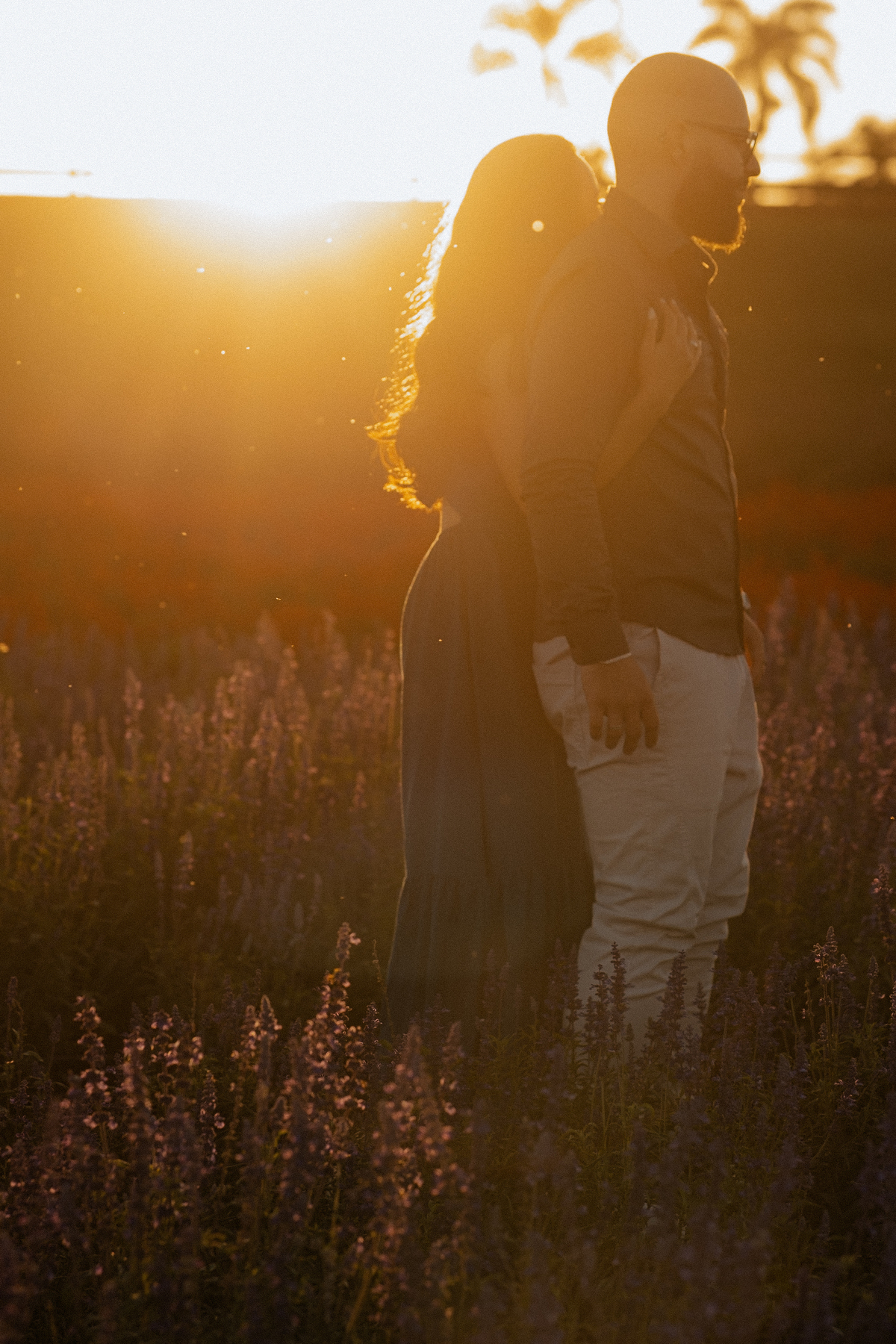 Ensaio pré wedding no Macena Flores em Holambra por Anderson Crepaldi Fotografia