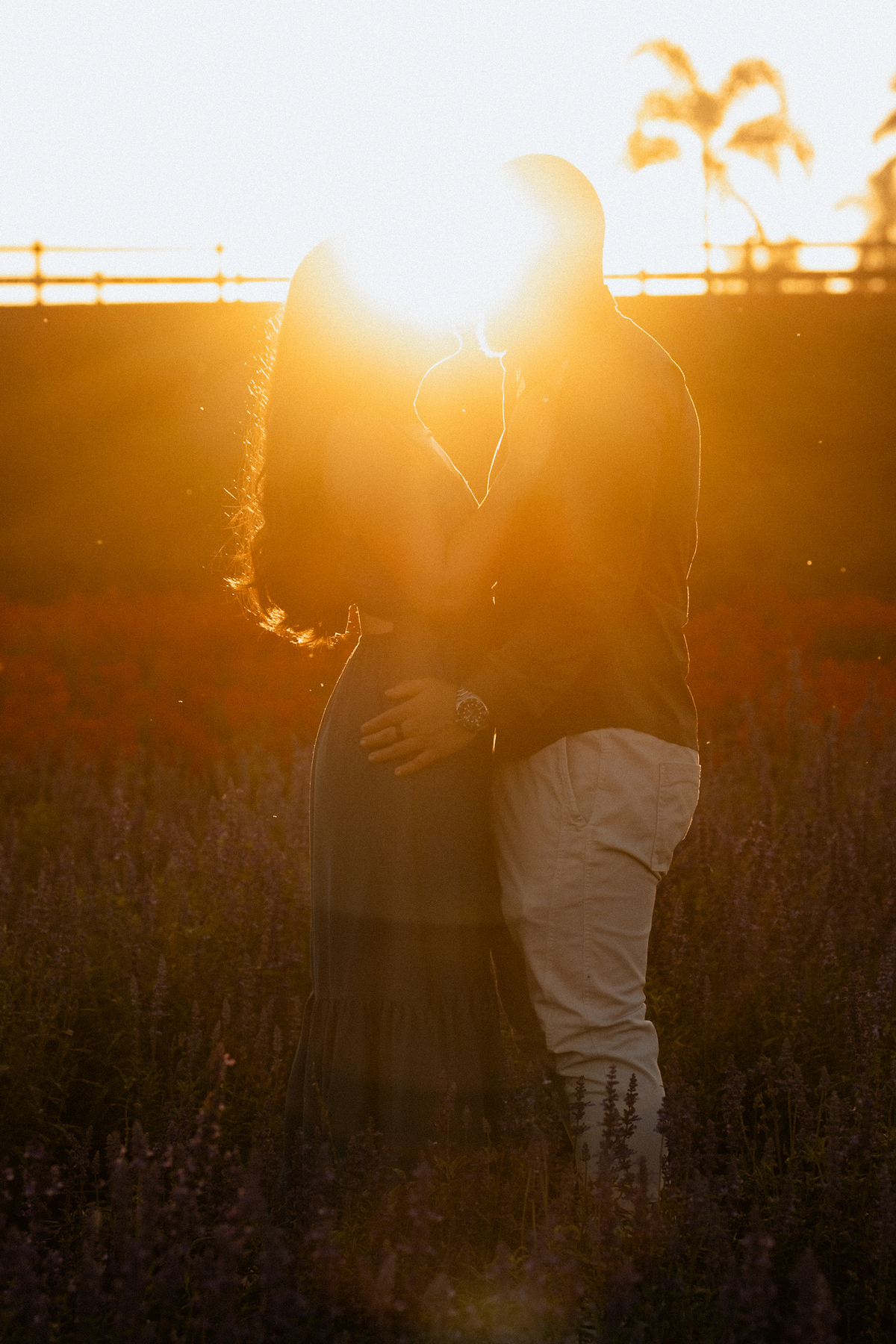 Ensaio pré wedding no Macena Flores em Holambra por Anderson Crepaldi Fotografia