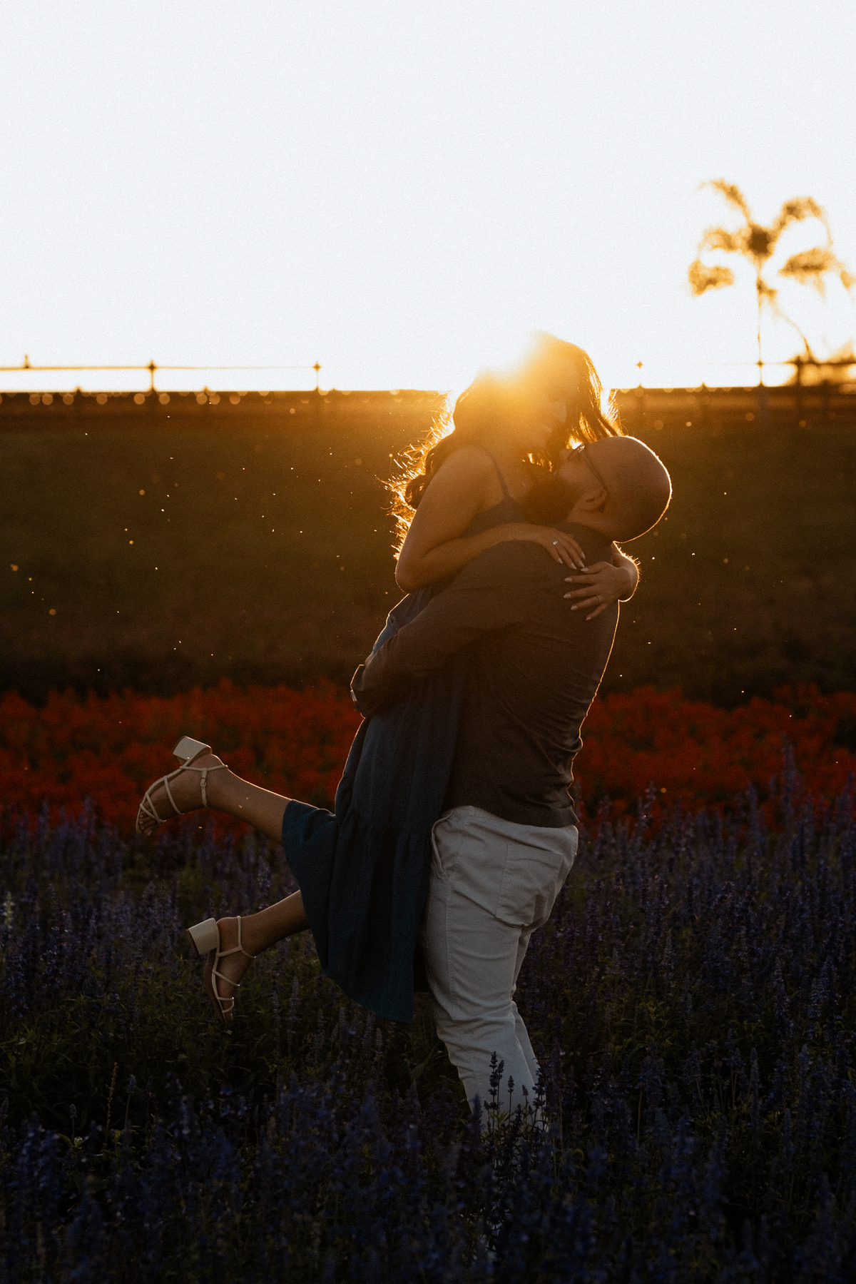 Ensaio pré wedding no Macena Flores em Holambra por Anderson Crepaldi Fotografia