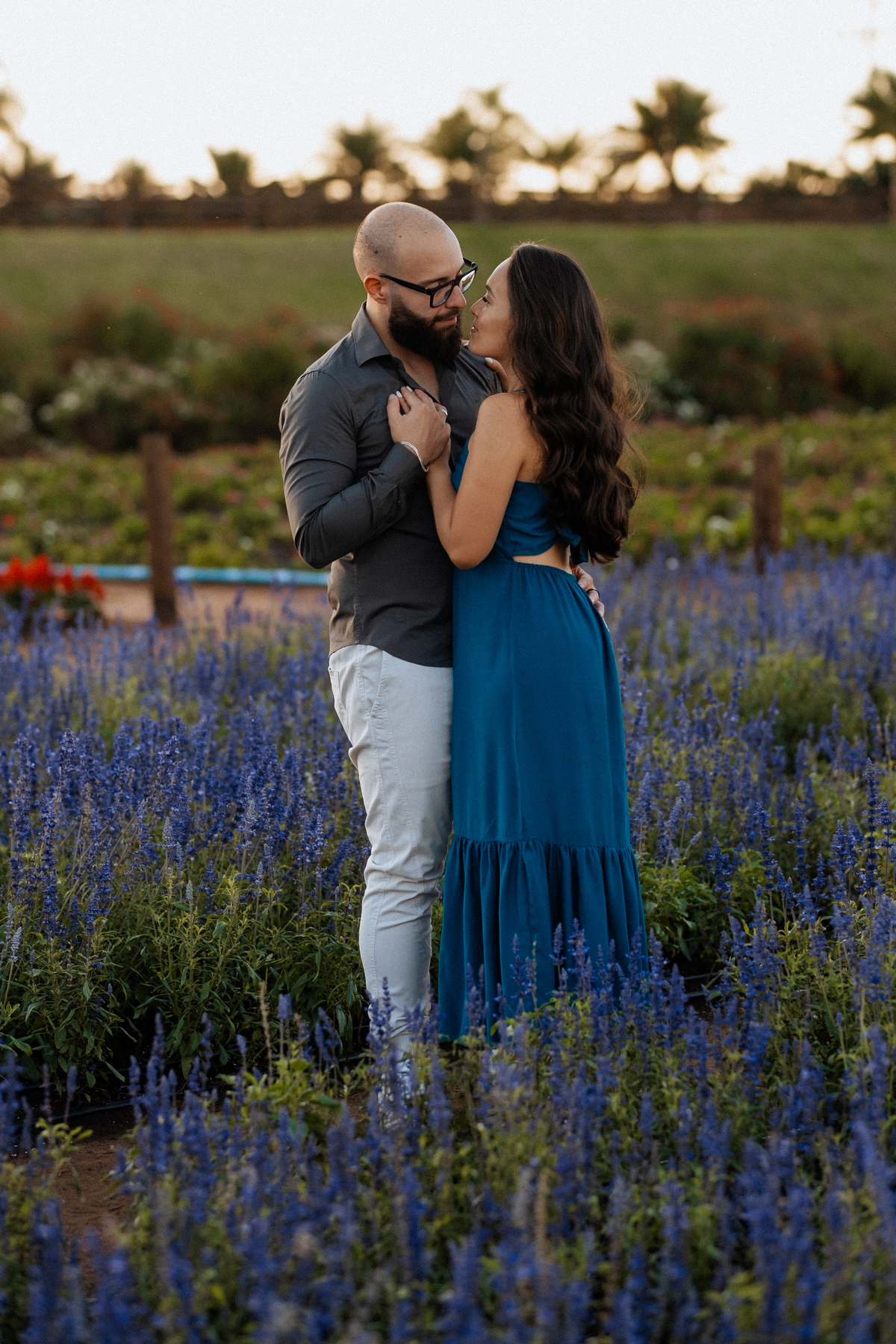 Ensaio pré wedding no Macena Flores em Holambra por Anderson Crepaldi Fotografia