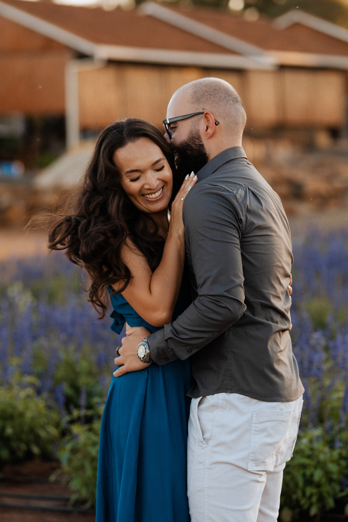 Ensaio pré wedding no Macena Flores em Holambra por Anderson Crepaldi Fotografia