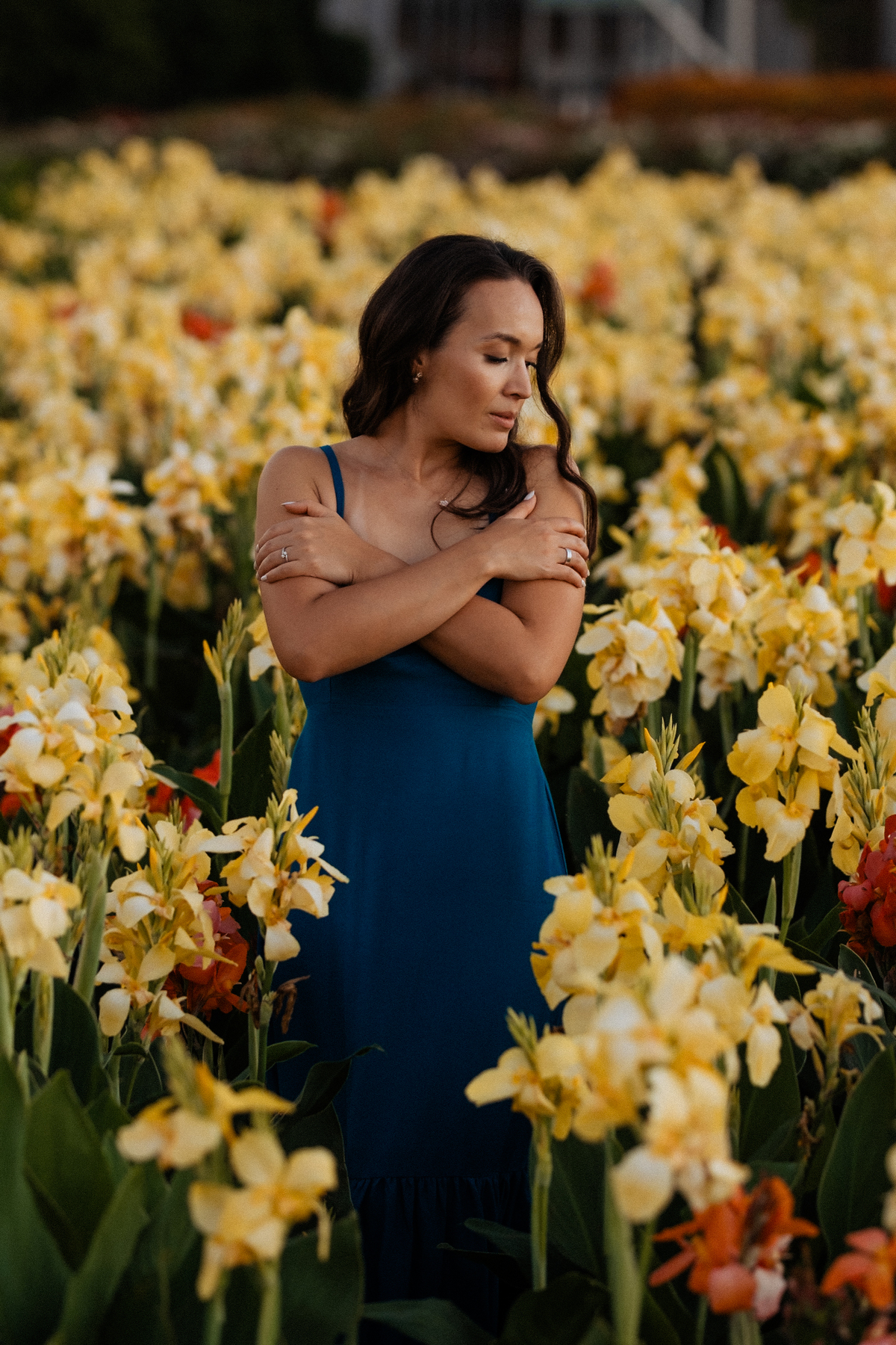 Ensaio pré wedding no Macena Flores em Holambra por Anderson Crepaldi Fotografia