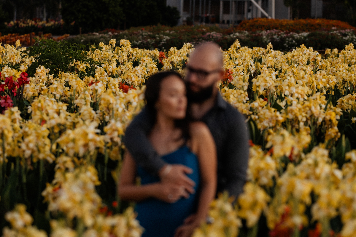 Ensaio pré wedding no Macena Flores em Holambra por Anderson Crepaldi Fotografia