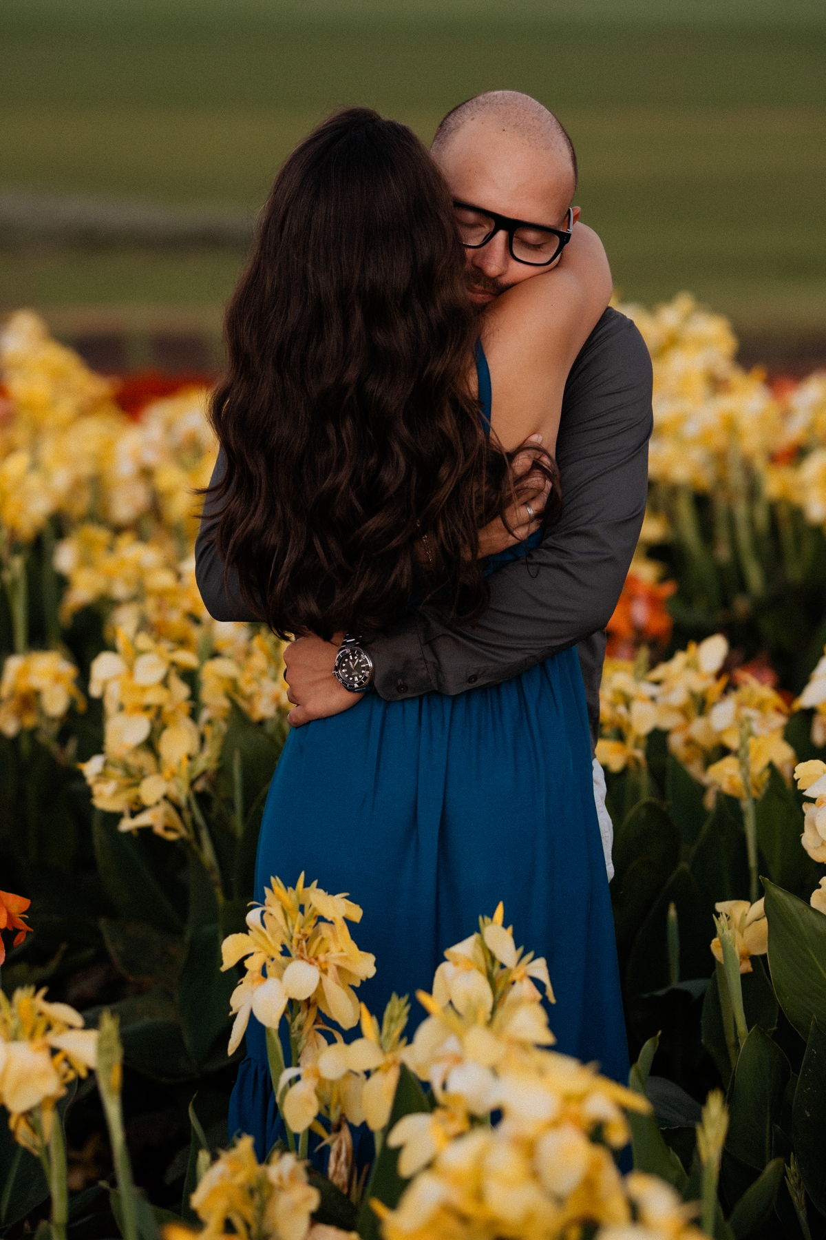 Ensaio pré wedding no Macena Flores em Holambra por Anderson Crepaldi Fotografia