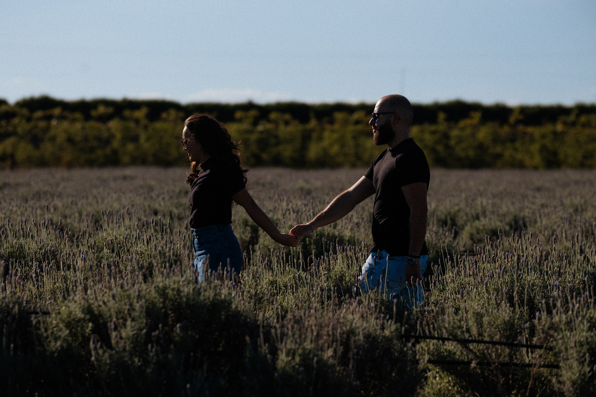 Ensaio pré wedding no Macena Flores em Holambra por Anderson Crepaldi Fotografia