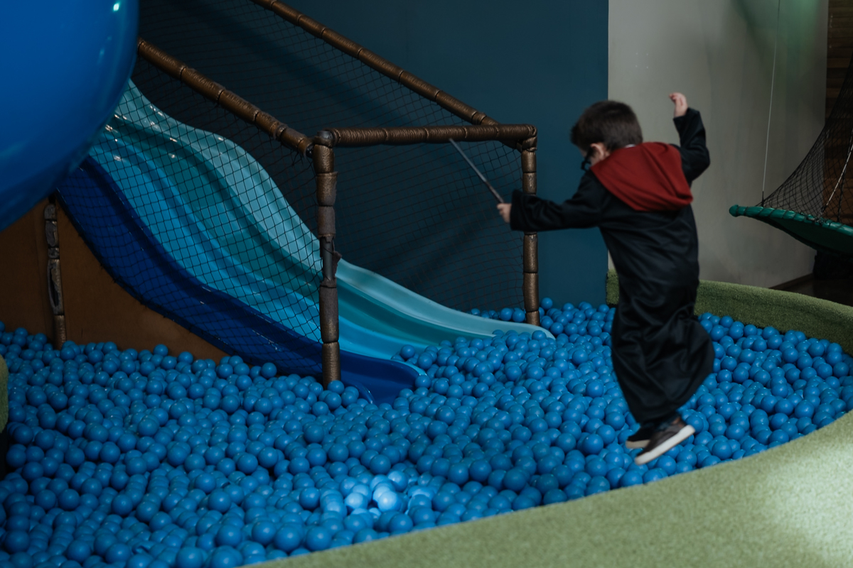 Festa de aniversário infantil no Buffet Entre Folhas por Anderson Crepaldi Fotografia