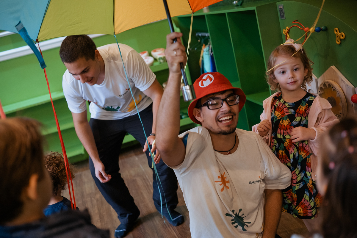 Festa de aniversário infantil no Buffet Entre Folhas por Anderson Crepaldi Fotografia