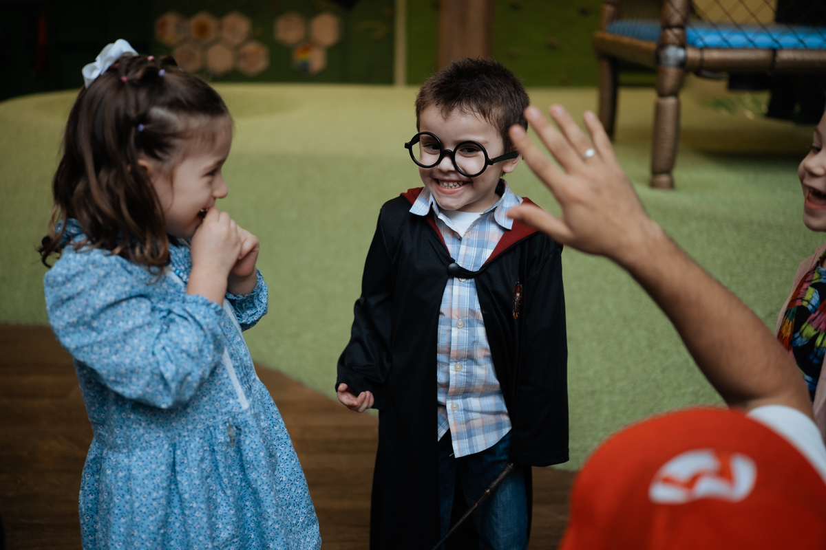 Festa de aniversário infantil no Buffet Entre Folhas por Anderson Crepaldi Fotografia