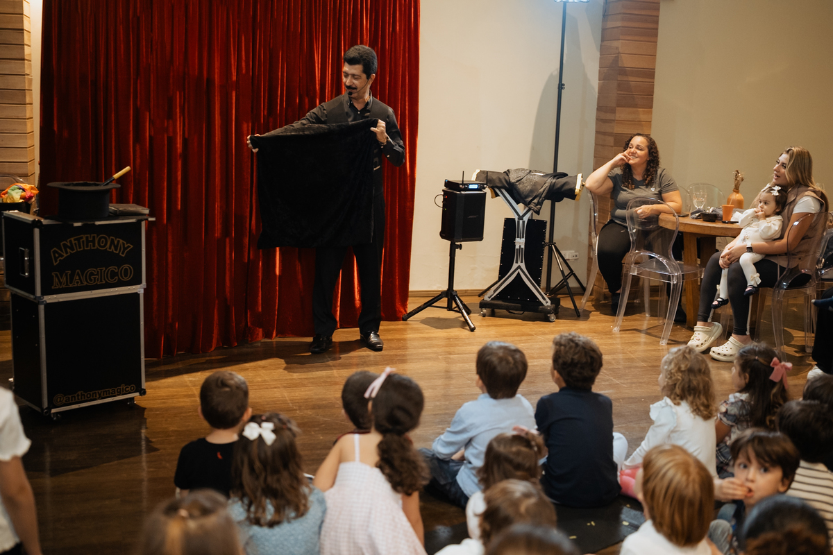Festa de aniversário infantil no Buffet Entre Folhas por Anderson Crepaldi Fotografia