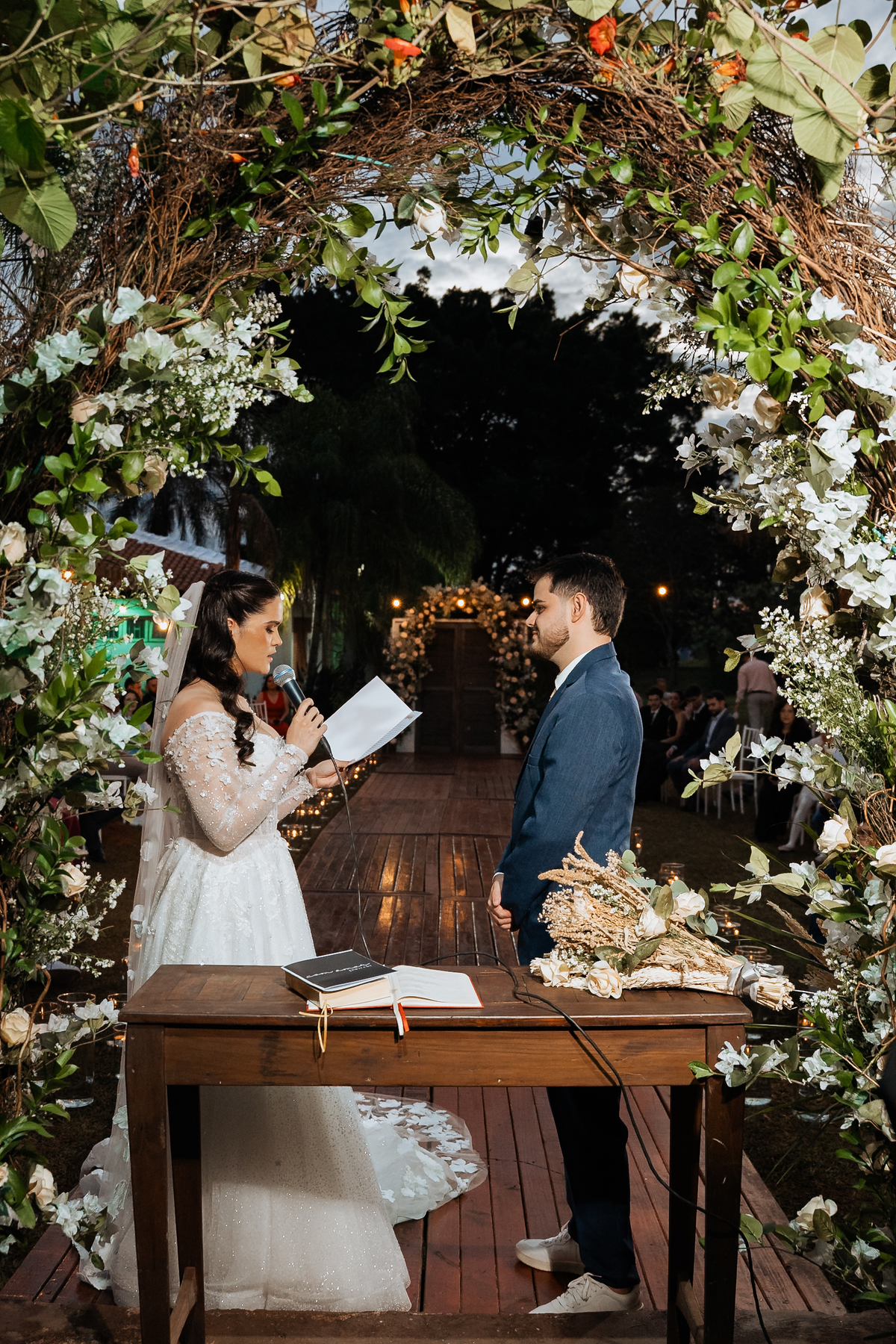Casamento no Espaço Kaká e Marcos de Beatriz e Gabriel por Anderson Crepaldi Fotografia
