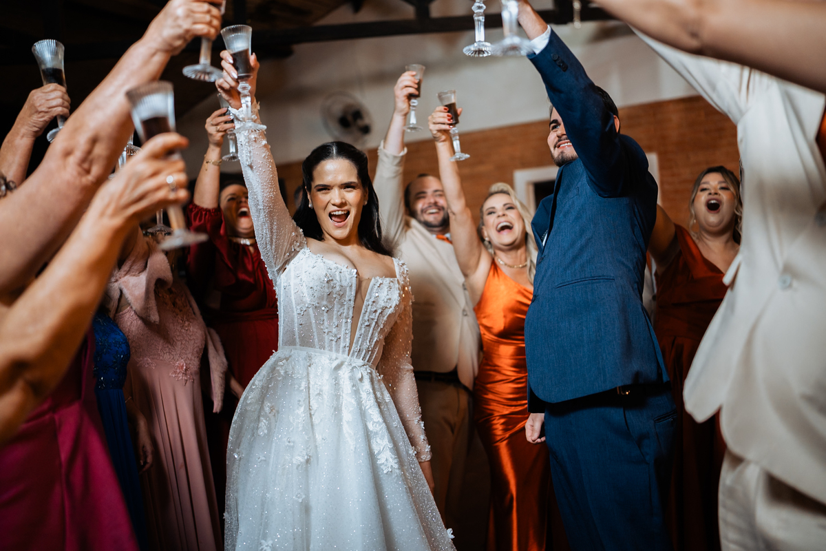 Casamento no Espaço Kaká e Marcos de Beatriz e Gabriel por Anderson Crepaldi Fotografia