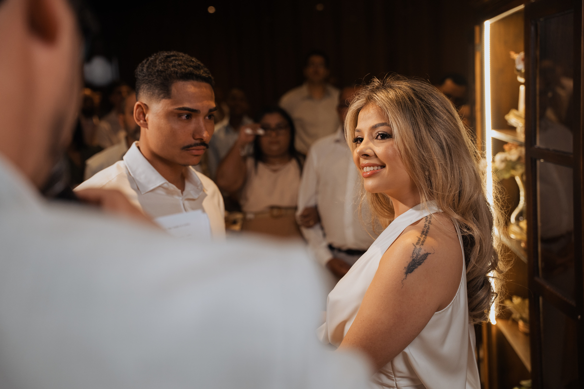 Casamento no Restaurante Coco Bambu Shopping Market Place de Larissa e João por Anderson Crepaldi Fotografia