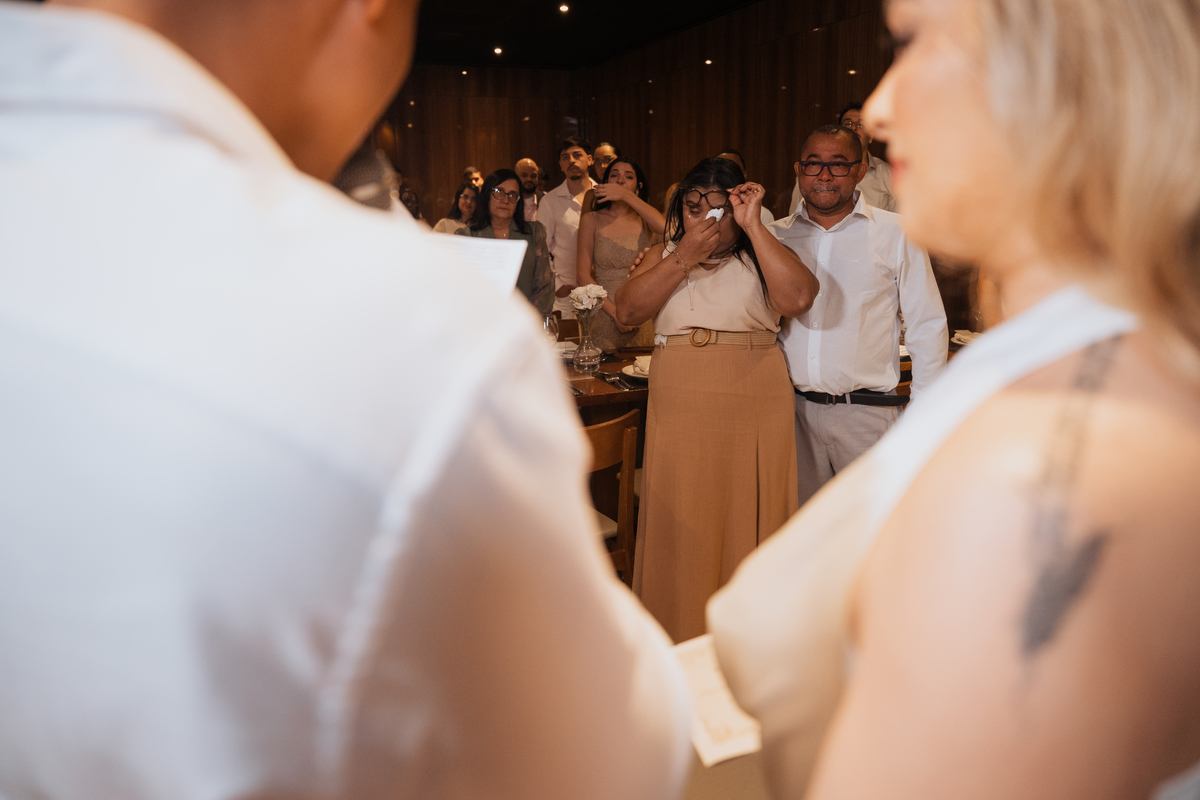 Casamento no Restaurante Coco Bambu Shopping Market Place de Larissa e João por Anderson Crepaldi Fotografia