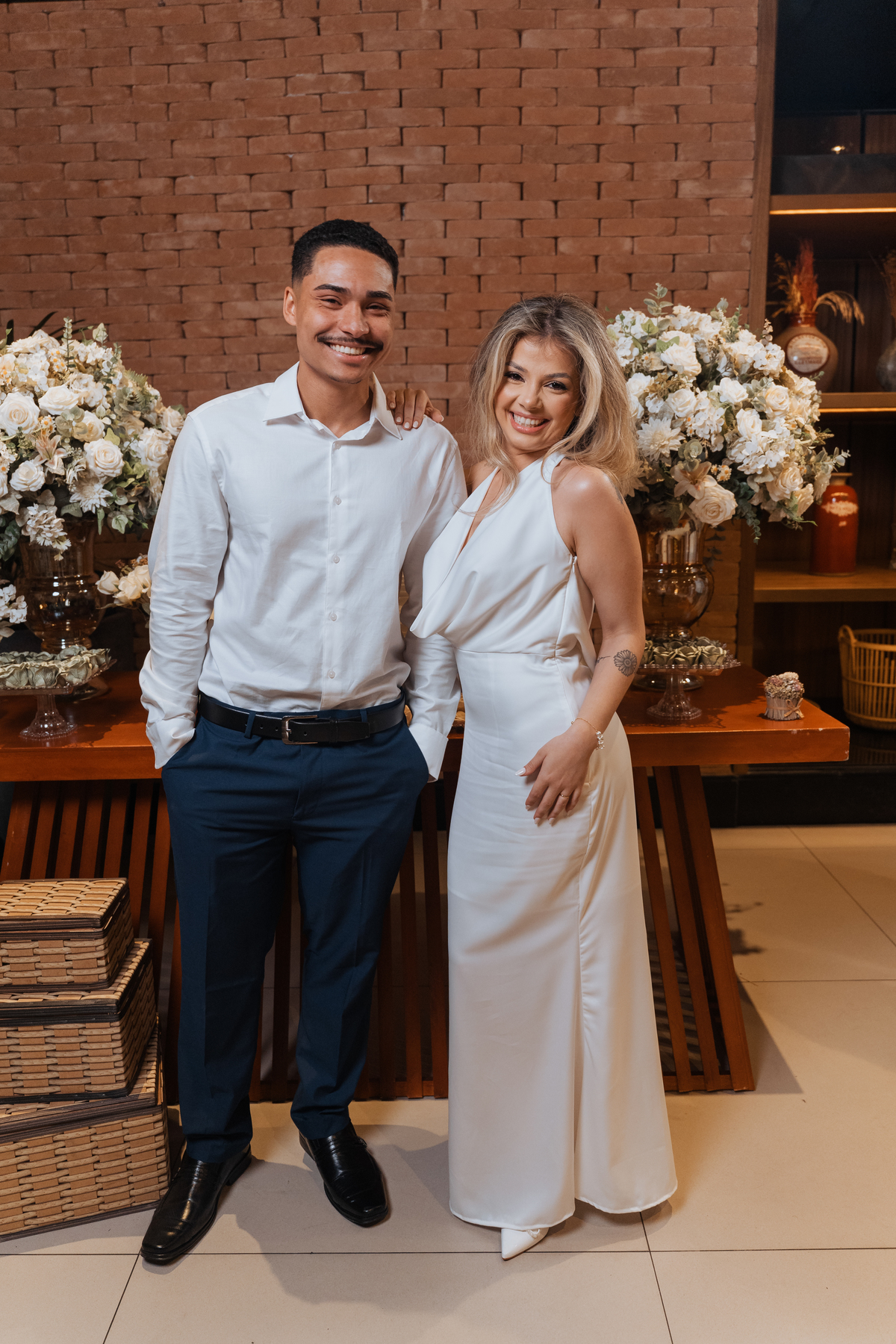 Casamento no Restaurante Coco Bambu Shopping Market Place de Larissa e João por Anderson Crepaldi Fotografia