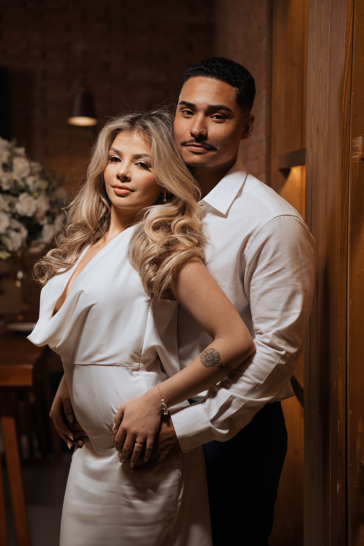 Casamento no Restaurante Coco Bambu Shopping Market Place de Larissa e João por Anderson Crepaldi Fotografia