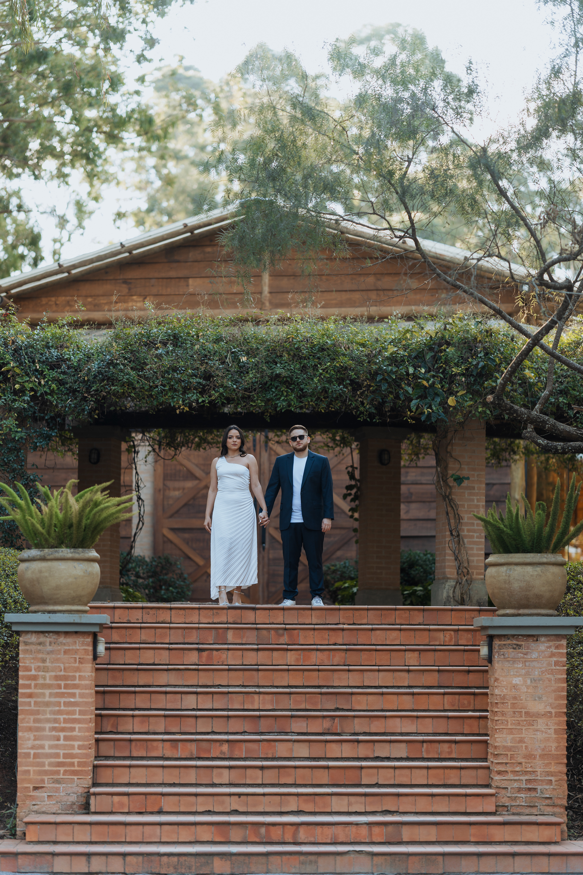 Ensaio pré-wedding no Hotel Recanto da Paz em Atibaia de Danielly e Gustavo por Anderson Crepaldi Fotografia