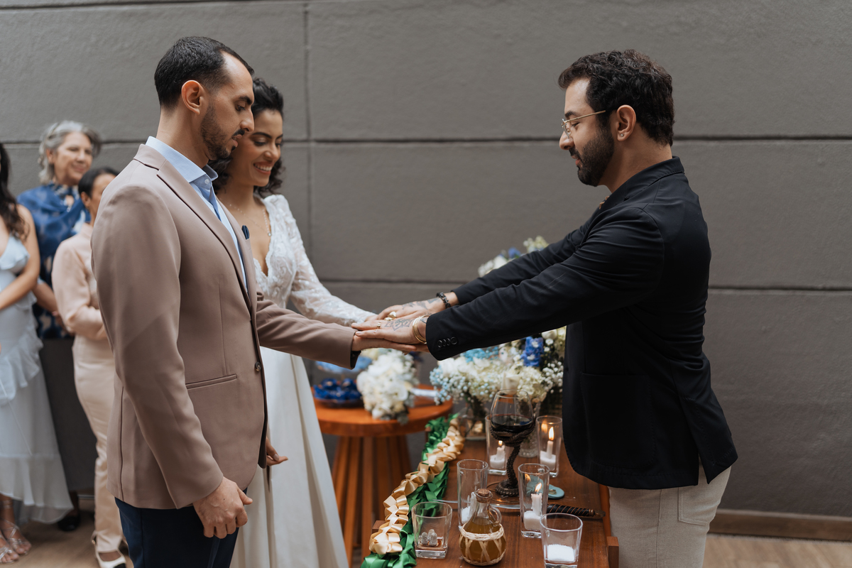 Casamento celta na Faria Lima em São Paulo de Catarina e Lucas por Anderson Crepaldi Fotografia