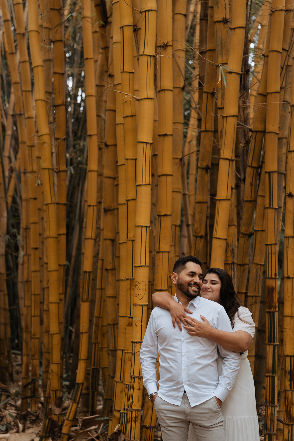Ensaio pré casamento no Museu do Ipiranga/Parque da Independência de Vitoria e Adlai por Anderson Crepaldi Fotografia