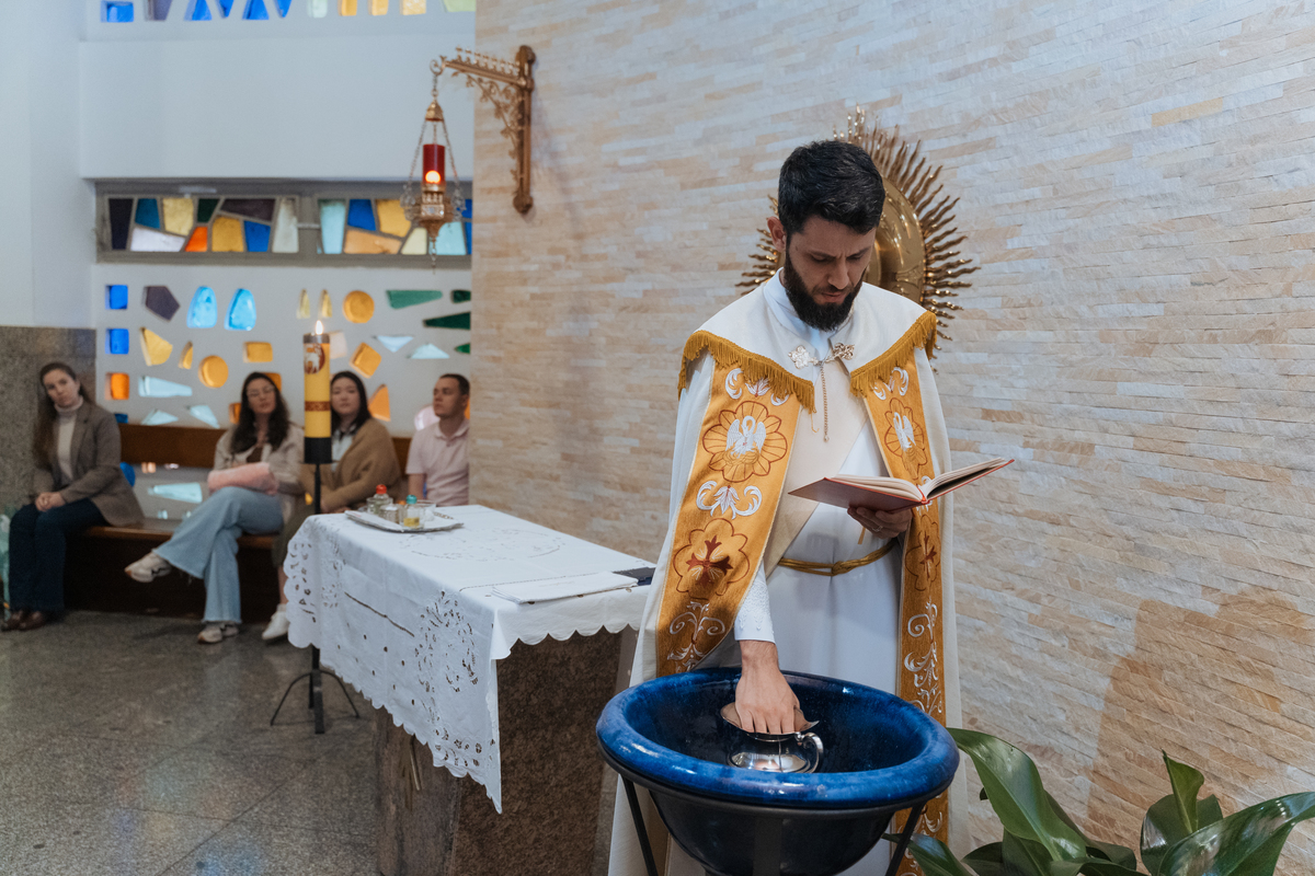 Batizado no Santuário São Judas Tadeu - São Paulo de Alice por Anderson Crepaldi Fotografia