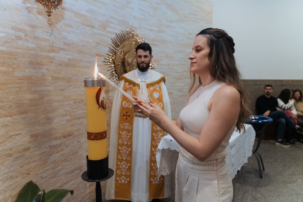 Batizado no Santuário São Judas Tadeu - São Paulo de Alice por Anderson Crepaldi Fotografia