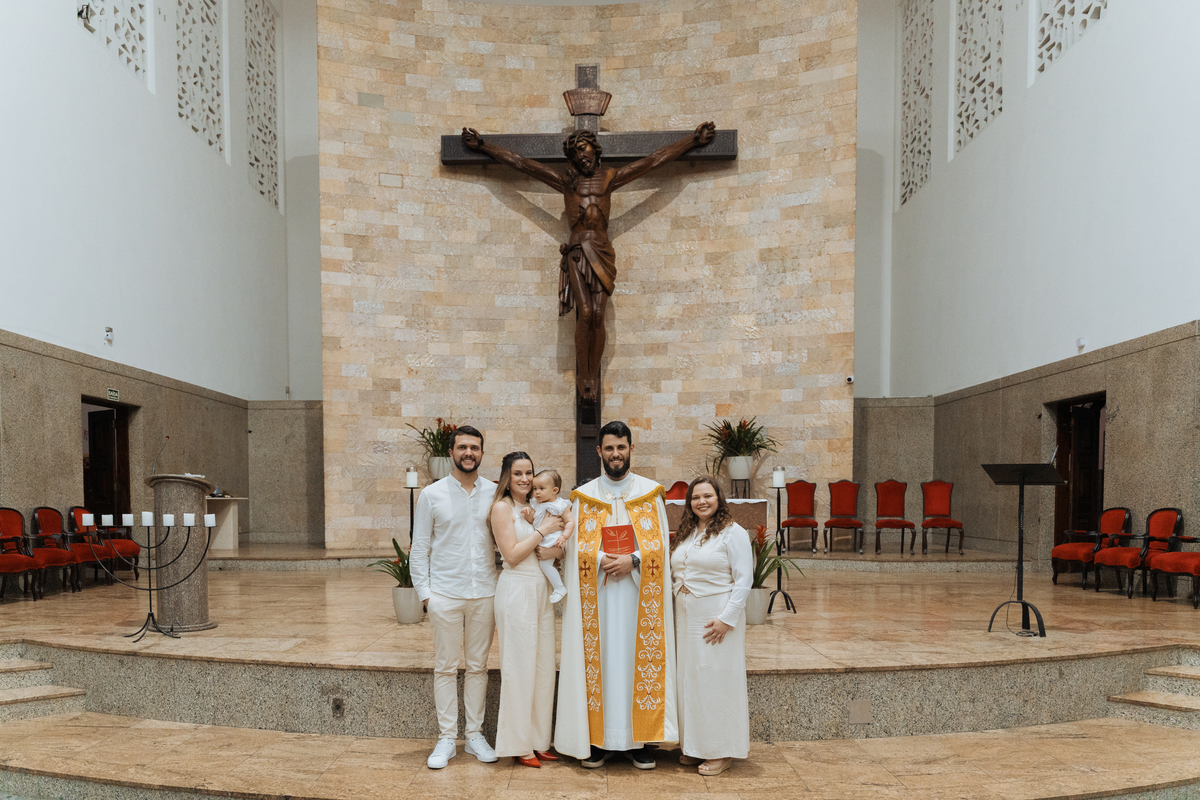 Batizado no Santuário São Judas Tadeu - São Paulo de Alice por Anderson Crepaldi Fotografia