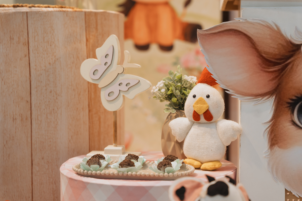 Festa de aniversário infantil com tema Fazendinha no Magic Joy Buffet de Alice por Anderson Crepaldi Fotografia