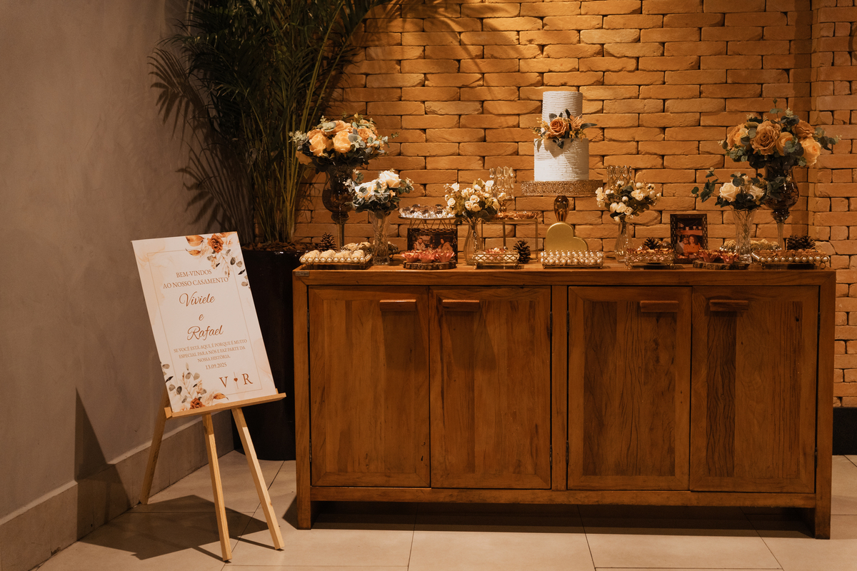 Casamento no Coco Bambu Shopping Market Place de Viviele e Rafael por Anderson Crepaldi Fotografia