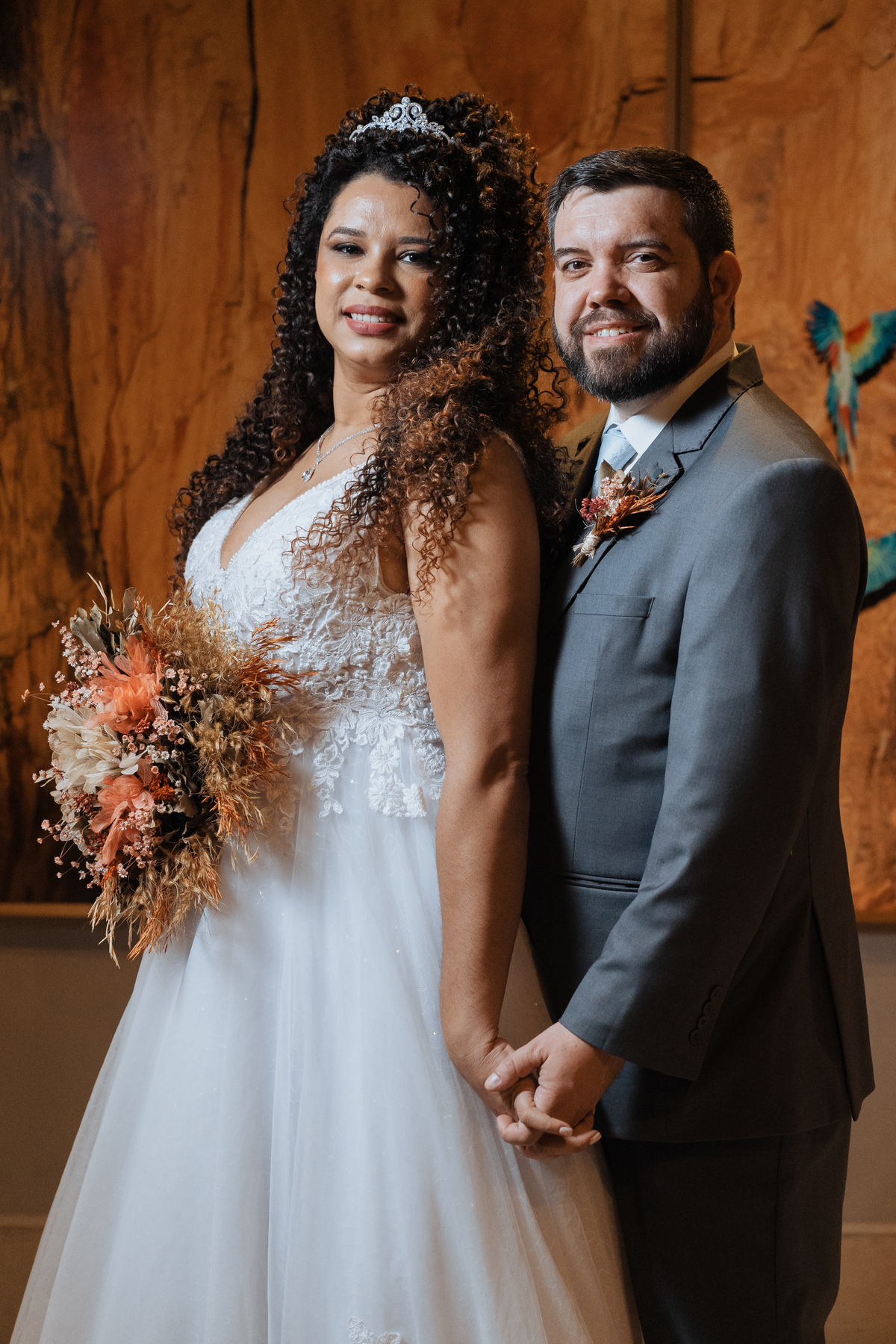 Casamento no Coco Bambu Shopping Market Place de Viviele e Rafael por Anderson Crepaldi Fotografia