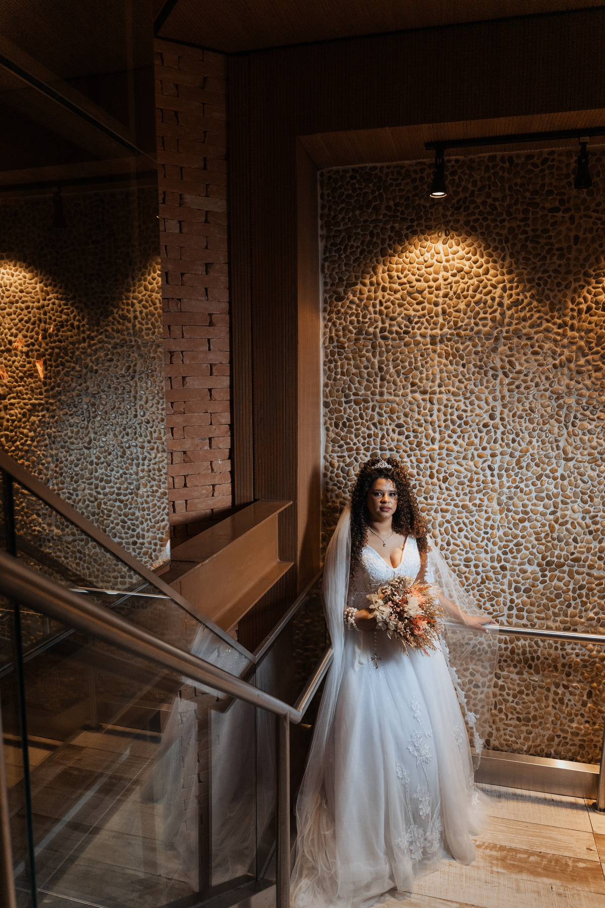 Casamento no Coco Bambu Shopping Market Place de Viviele e Rafael por Anderson Crepaldi Fotografia