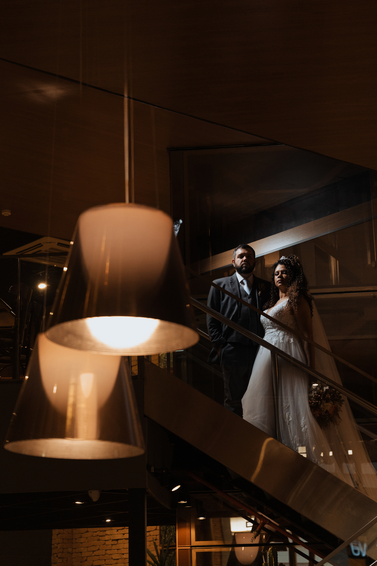 Casamento no Coco Bambu Shopping Market Place de Viviele e Rafael por Anderson Crepaldi Fotografia