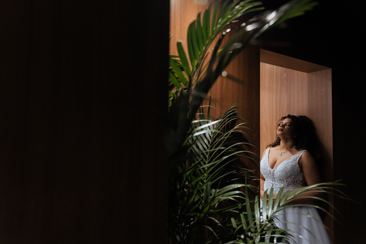 Casamento no Coco Bambu Shopping Market Place de Viviele e Rafael por Anderson Crepaldi Fotografia