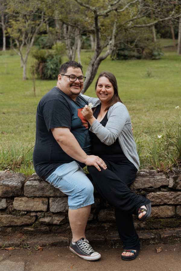 Ensaio de família no Jardim Botânico de São Paulo de Jean e Natalia por Anderson Crepaldi Fotografia
