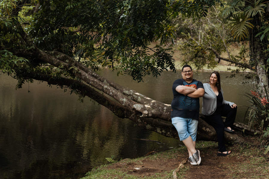 Ensaio de família no Jardim Botânico de São Paulo de Jean e Natalia por Anderson Crepaldi Fotografia