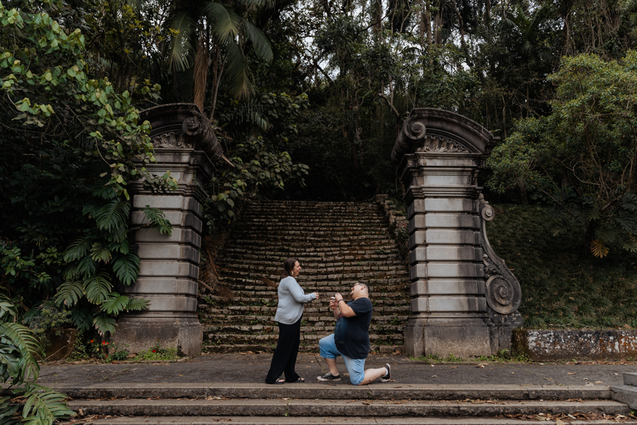 Ensaio de família no Jardim Botânico de São Paulo de Jean e Natalia por Anderson Crepaldi Fotografia