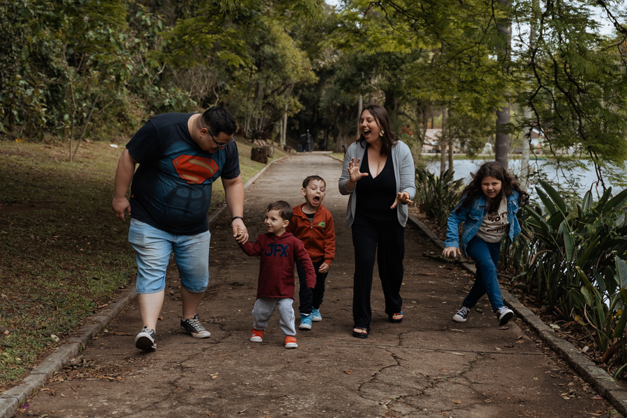 Ensaio de família no Jardim Botânico de São Paulo de Jean e Natalia por Anderson Crepaldi Fotografia