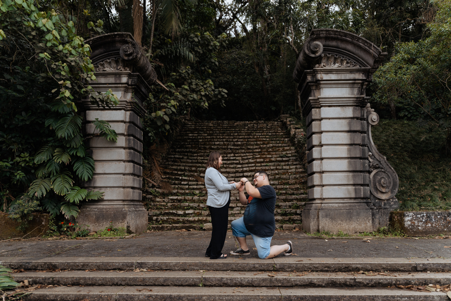 Ensaio de família no Jardim Botânico de São Paulo de Jean e Natalia por Anderson Crepaldi Fotografia