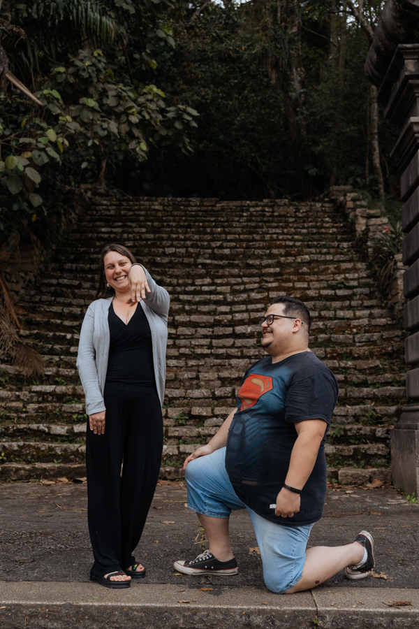 Ensaio de família no Jardim Botânico de São Paulo de Jean e Natalia por Anderson Crepaldi Fotografia