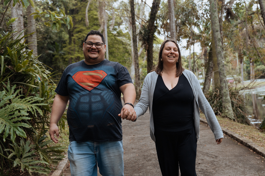 Ensaio de família no Jardim Botânico de São Paulo de Jean e Natalia por Anderson Crepaldi Fotografia