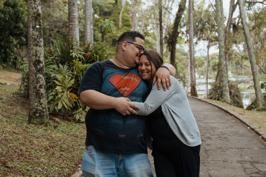 Ensaio de família no Jardim Botânico de São Paulo de Jean e Natalia por Anderson Crepaldi Fotografia