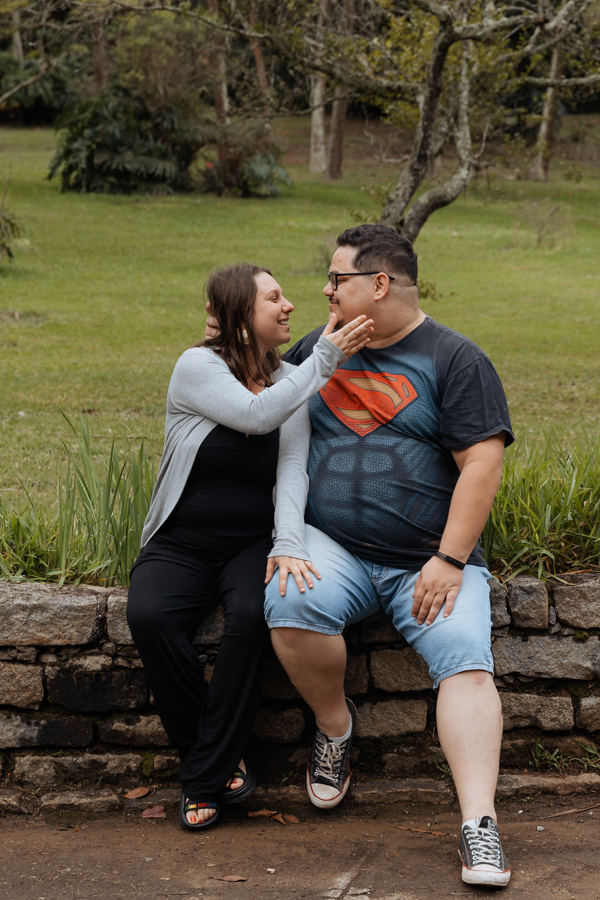 Ensaio de família no Jardim Botânico de São Paulo de Jean e Natalia por Anderson Crepaldi Fotografia