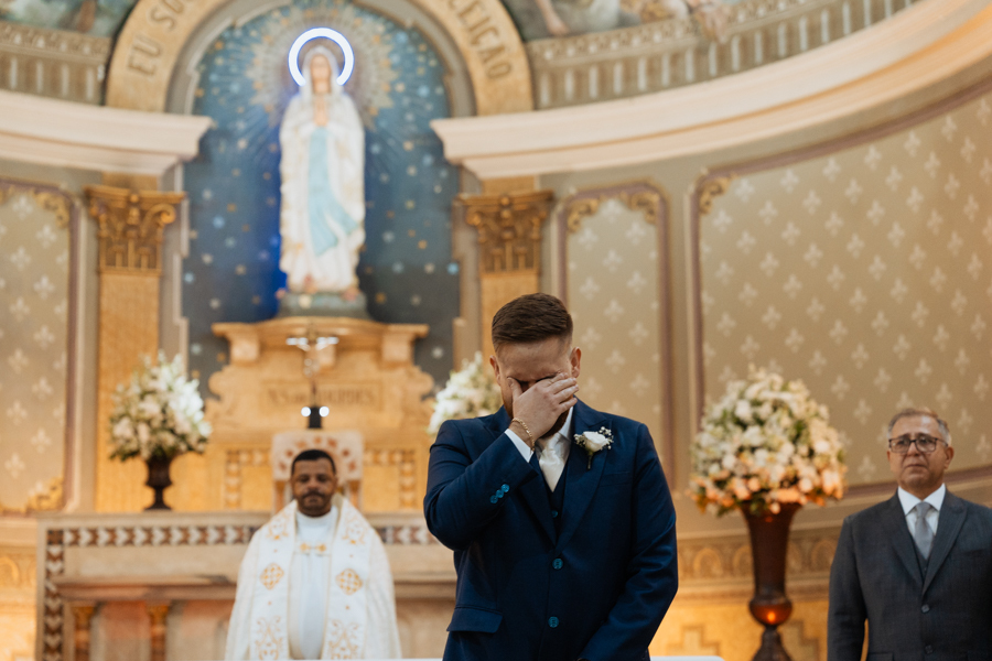 Casamento na Paróquia Nossa Senhora de Lourdes e recepção Buffet Tulipas de Danielly e Gustavo por Anderson Crepaldi Fotografia
