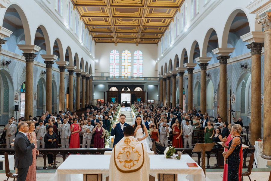 Casamento na Paróquia Nossa Senhora de Lourdes e recepção Buffet Tulipas de Danielly e Gustavo por Anderson Crepaldi Fotografia