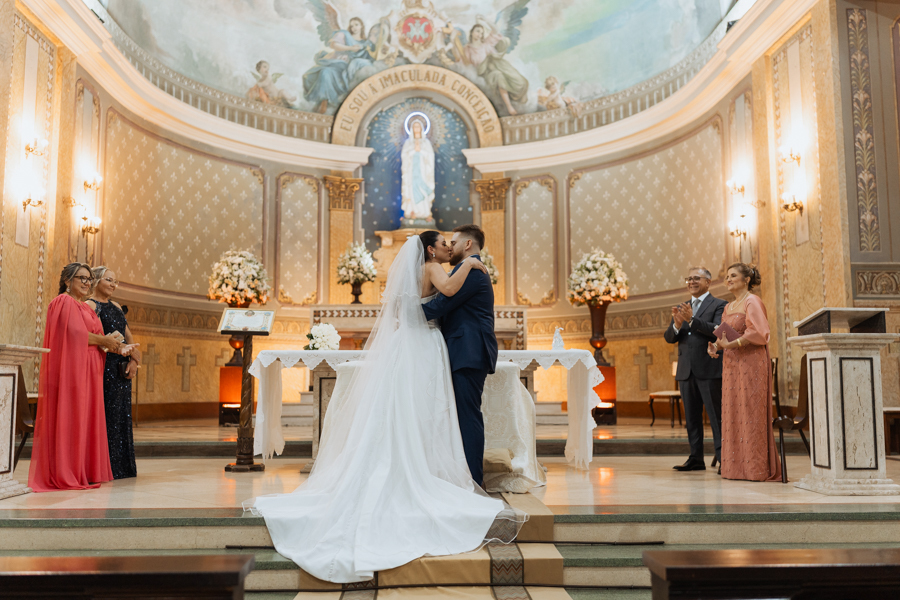 Casamento na Paróquia Nossa Senhora de Lourdes e recepção Buffet Tulipas de Danielly e Gustavo por Anderson Crepaldi Fotografia
