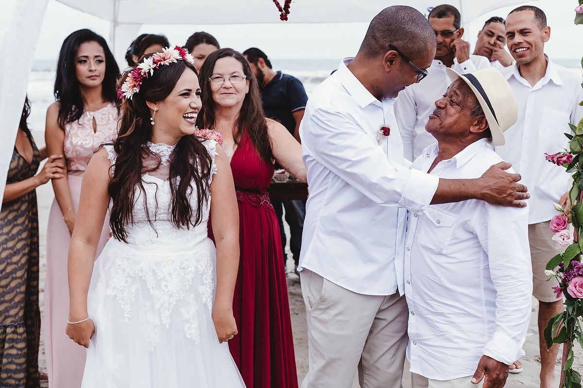 Casamento na Praia em Itanhaém por Anderson Crepaldi, Fotógrafo de Casamento SP e SJC