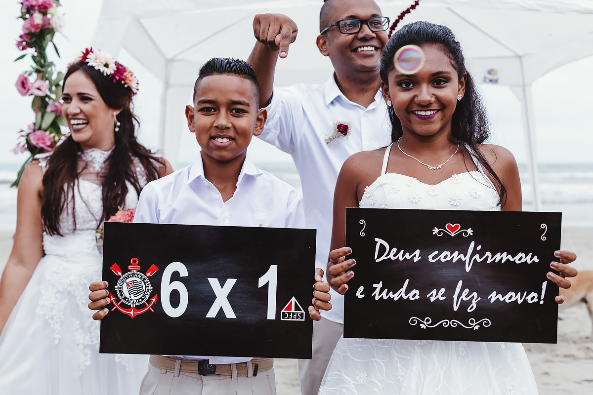 Casamento na Praia em Itanhaém por Anderson Crepaldi, Fotógrafo de Casamento SP e SJC